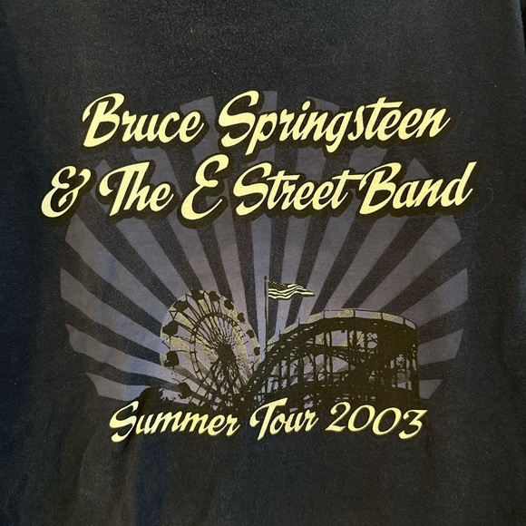 Vintage Bruce Springsteen & The E Street Band - 2003 concert tour tshirt Medium - Picture 2 of 5